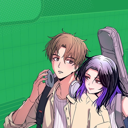 My Bias Gets on the Last Train Manhwa Cover